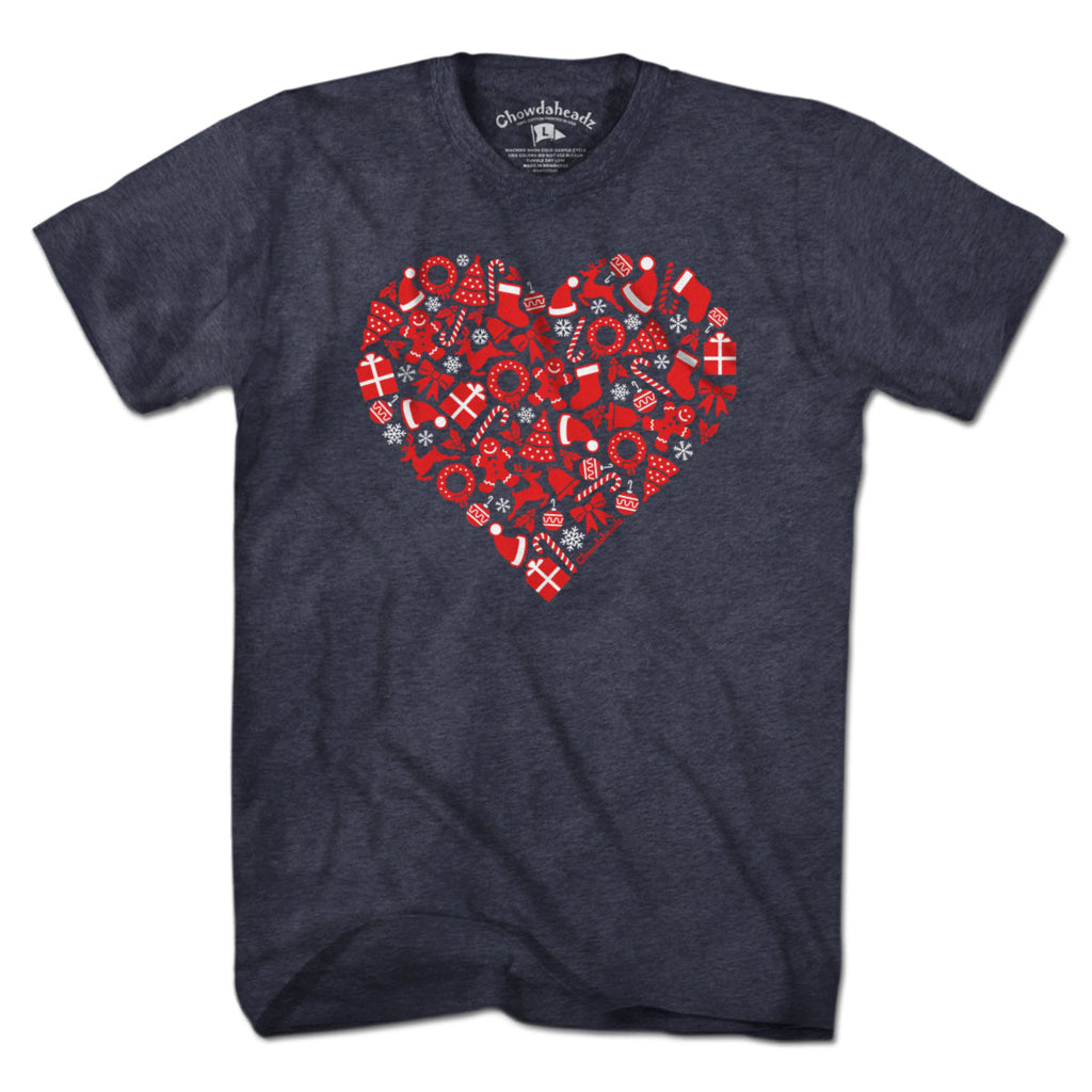 Christmas Icons Heart T-Shirt product image 14