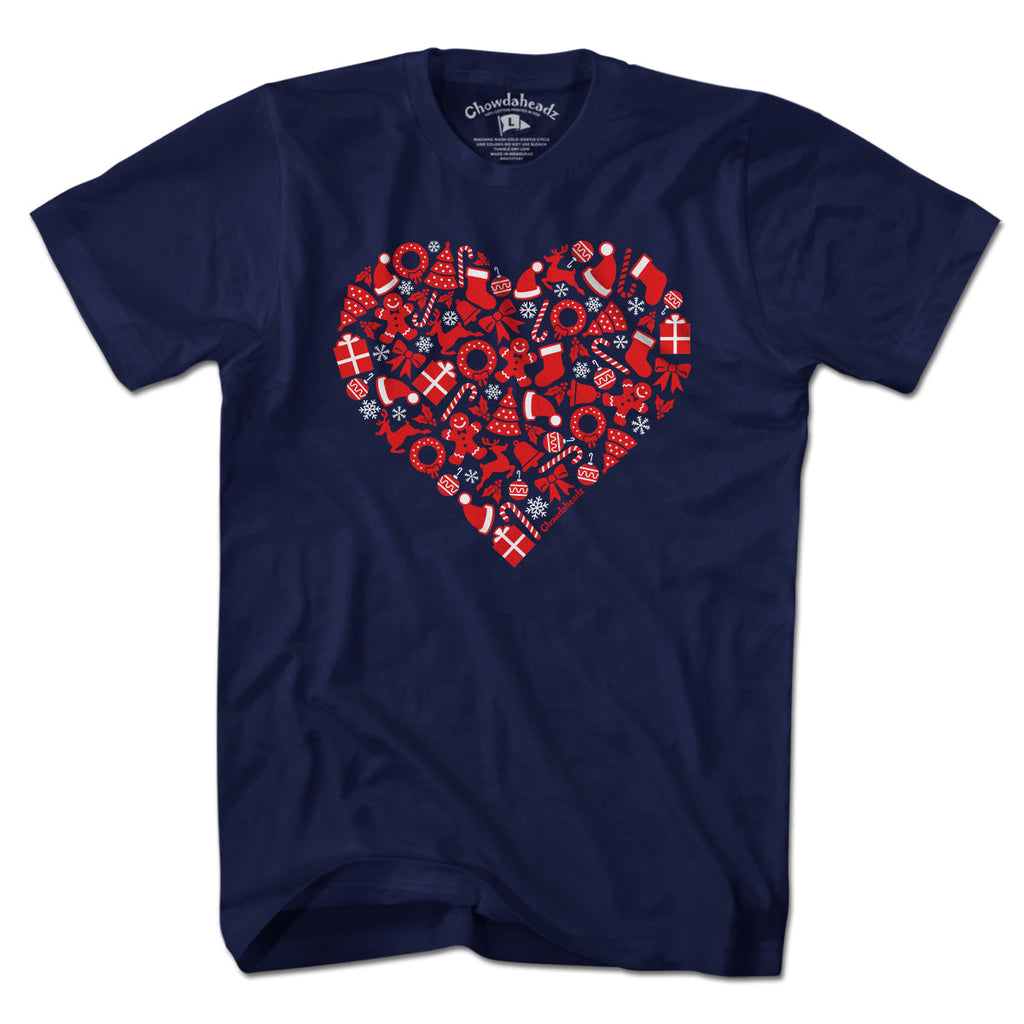 Christmas Icons Heart T-Shirt product image 5