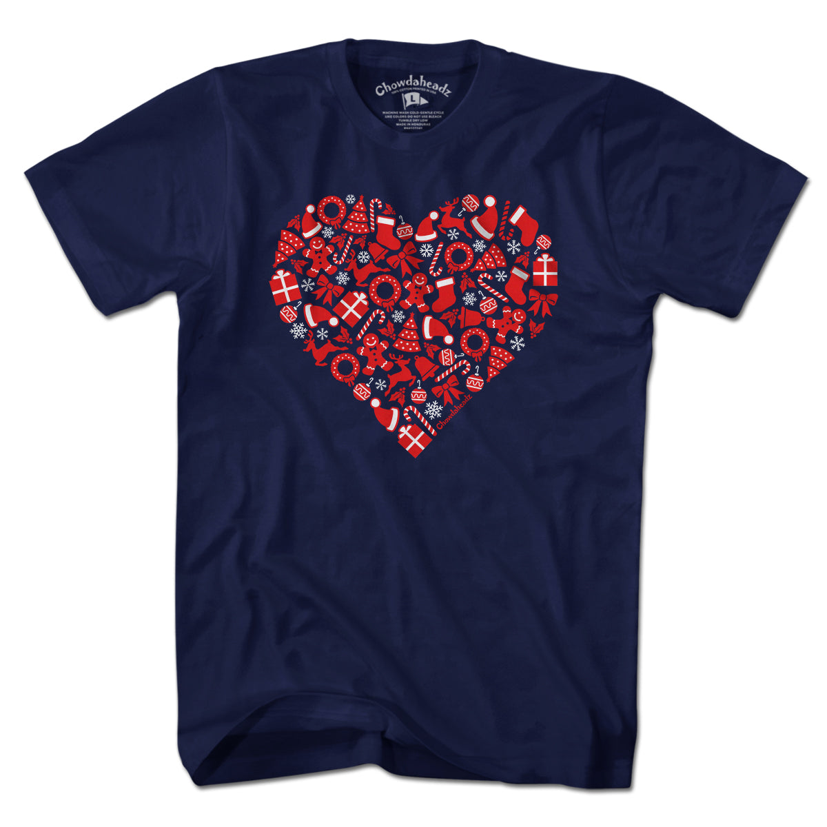 Christmas Icons Heart T-Shirt product image 5