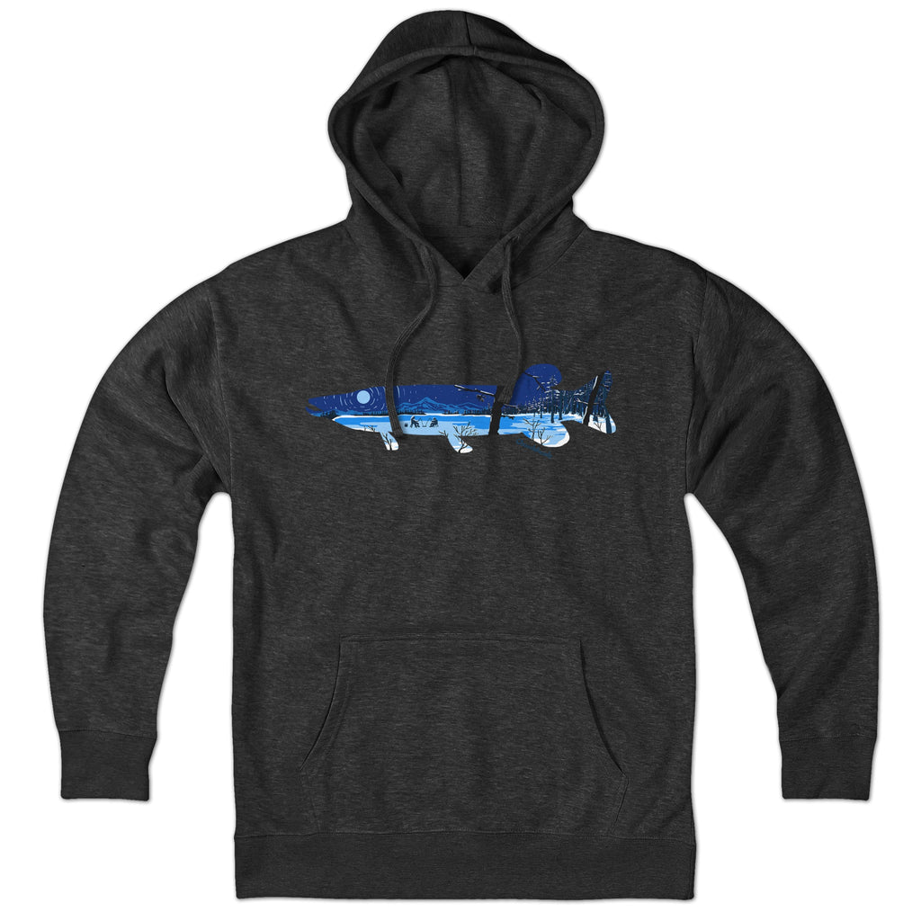 Pike Ice Fishing Hoodie product image 1