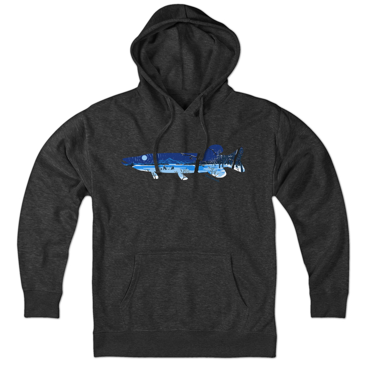 Pike Ice Fishing Hoodie product image 1