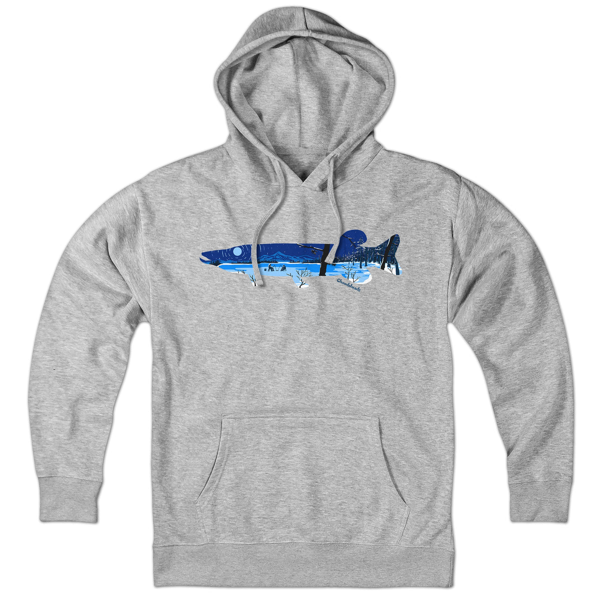 Pike Ice Fishing Hoodie product image 3