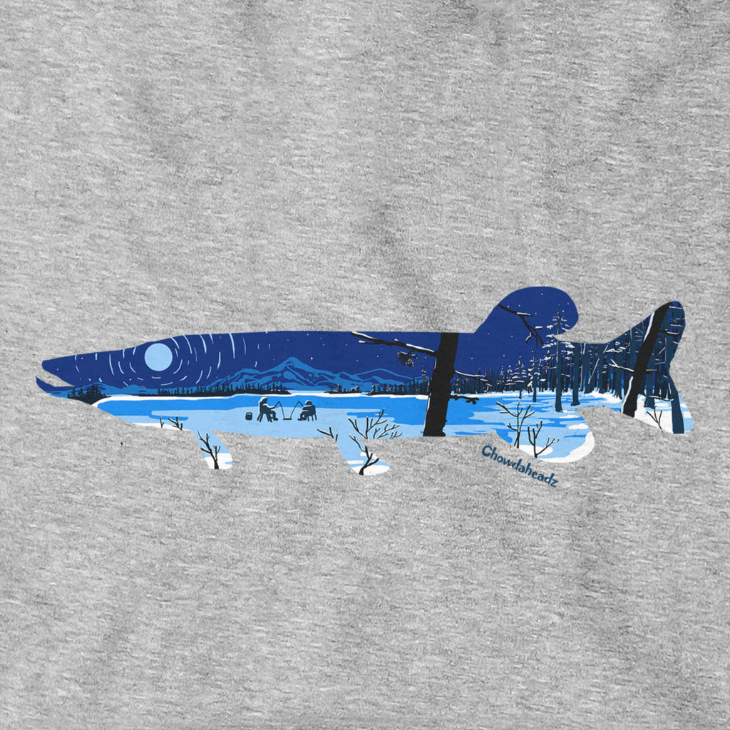Pike Ice Fishing Hoodie product image 4