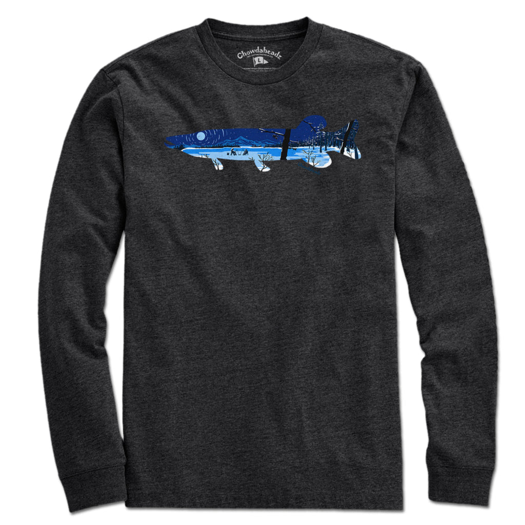 Pike Ice Fishing T-Shirt product image 7