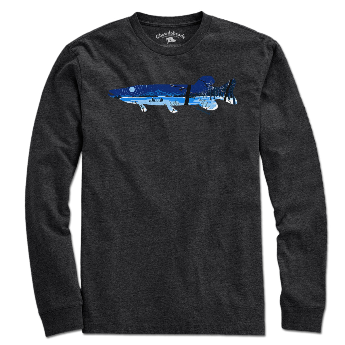 Pike Ice Fishing T-Shirt product image 7
