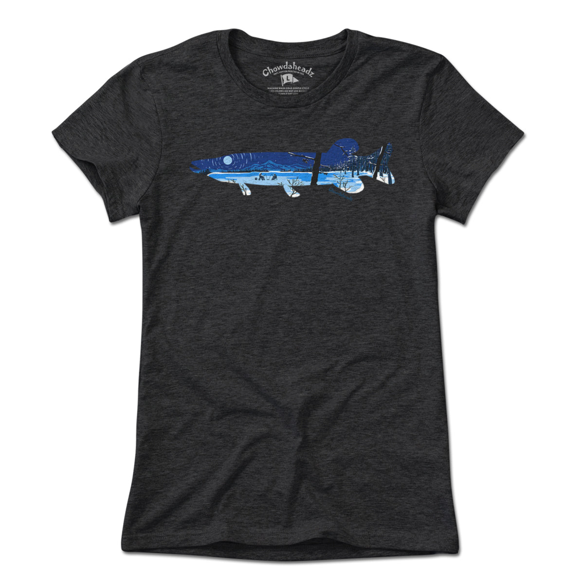 Pike Ice Fishing T-Shirt product image 8