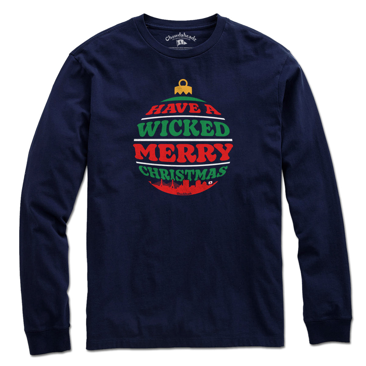Wicked Merry Christmas Ornament T-Shirt product image 3