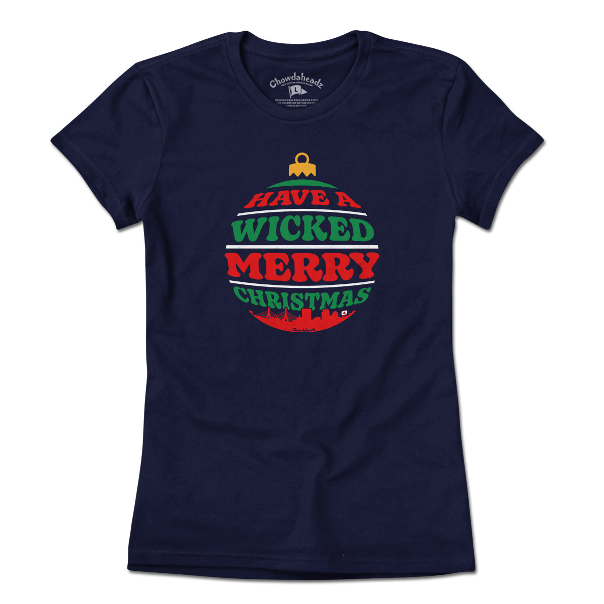 Wicked Merry Christmas Ornament T-Shirt product image 4
