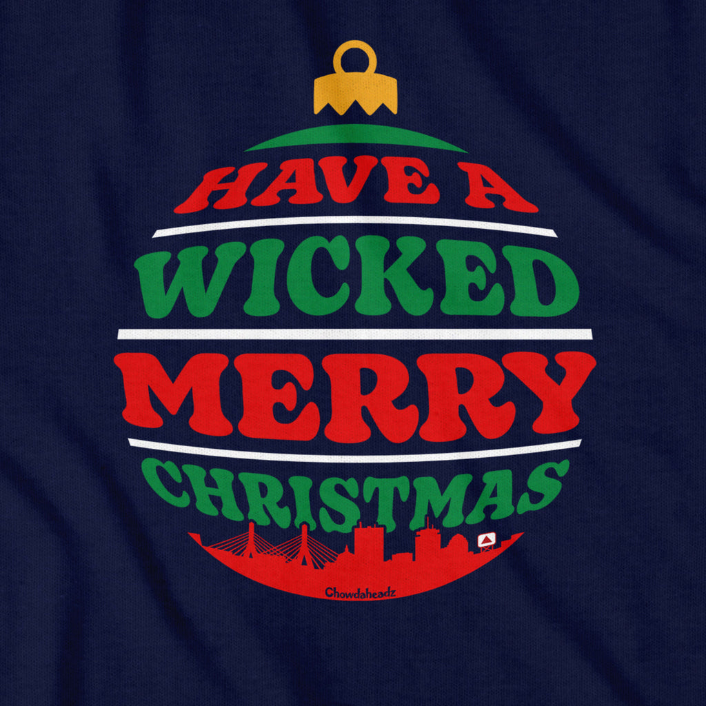 Wicked Merry Christmas Ornament T-Shirt product image 2