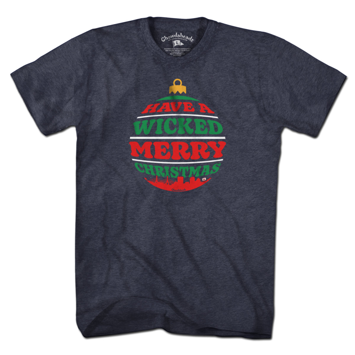 Wicked Merry Christmas Ornament T-Shirt product image 5