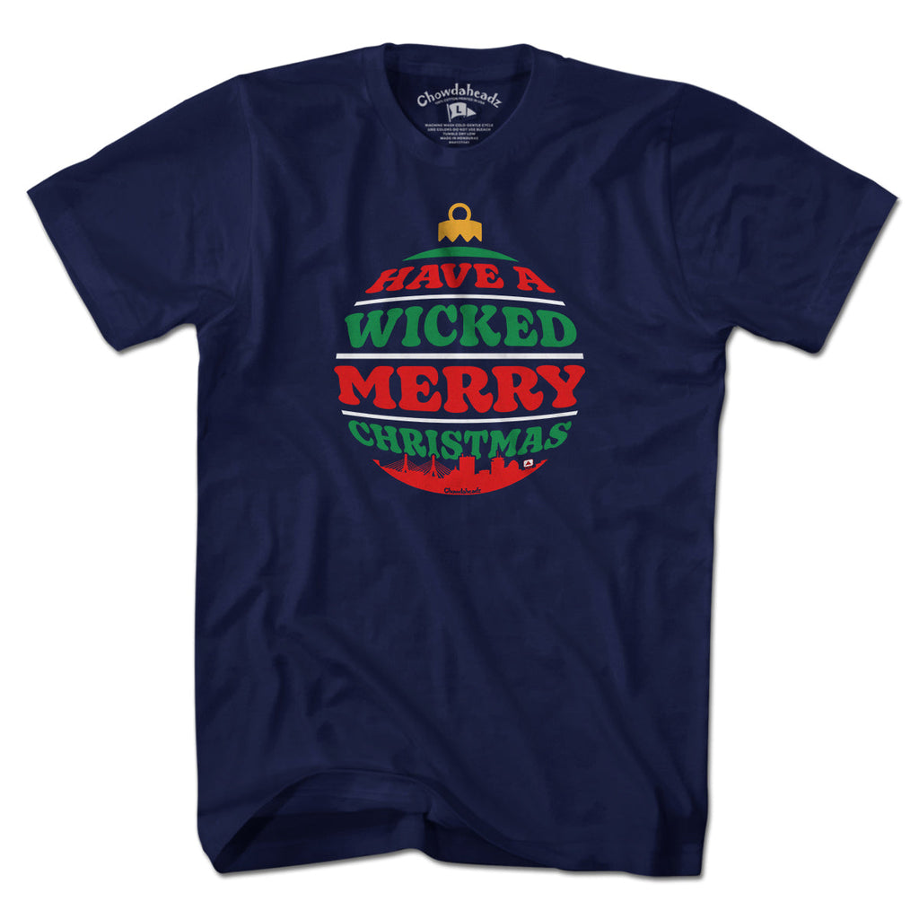 Wicked Merry Christmas Ornament T-Shirt product image 1