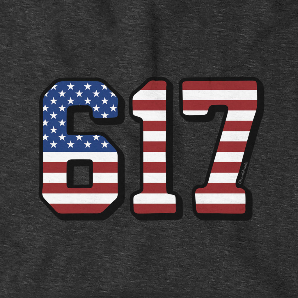 Boston 617 USA Hoodie product image 6