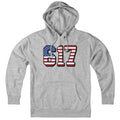 Boston 617 USA Hoodie product image 1
