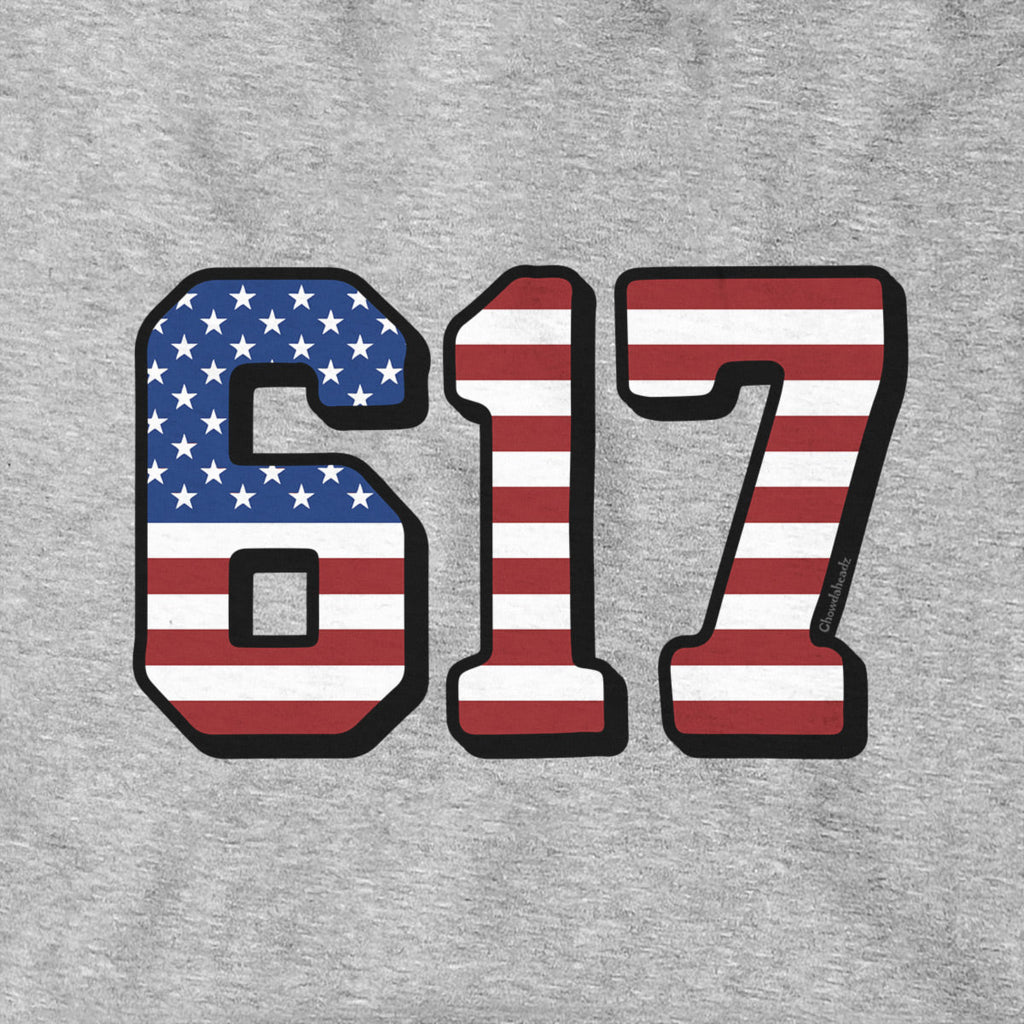 Boston 617 USA Hoodie product image 2