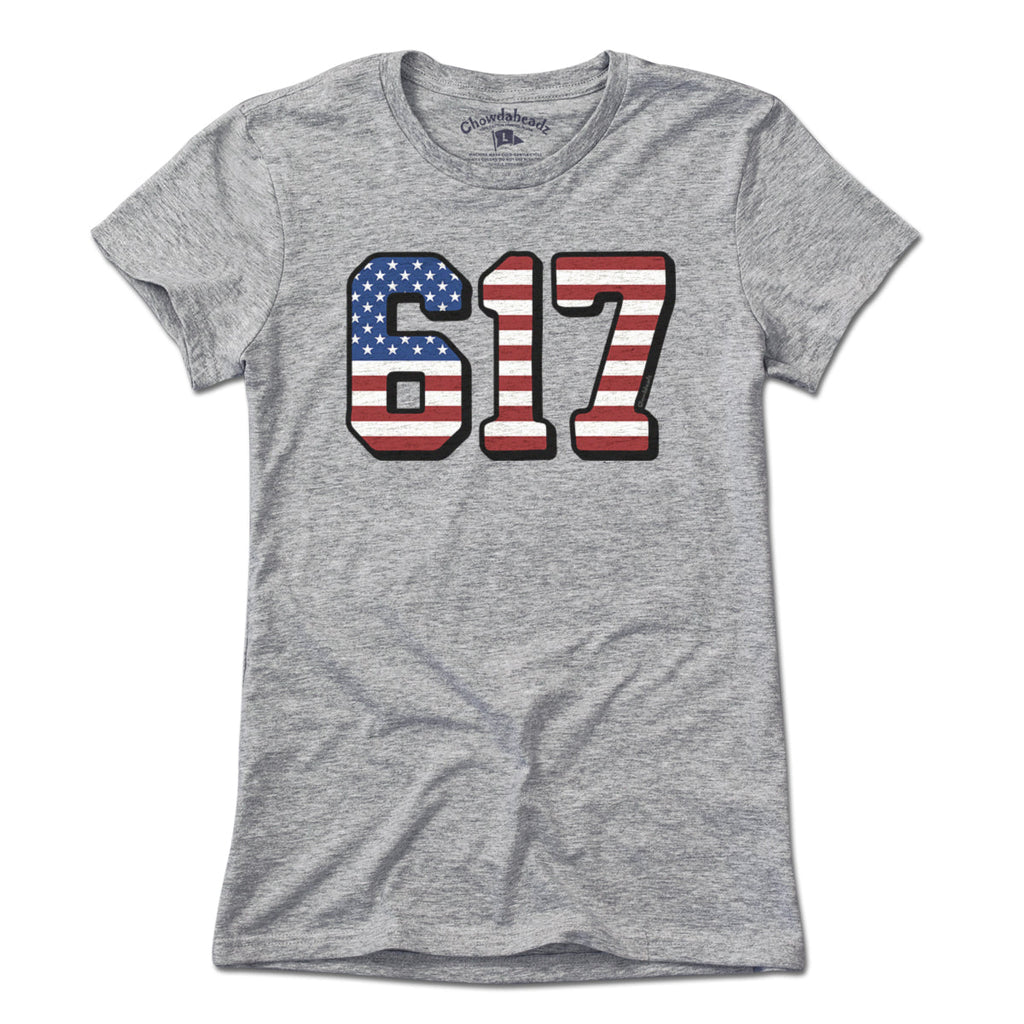 Boston 617 USA T-Shirt product image 4