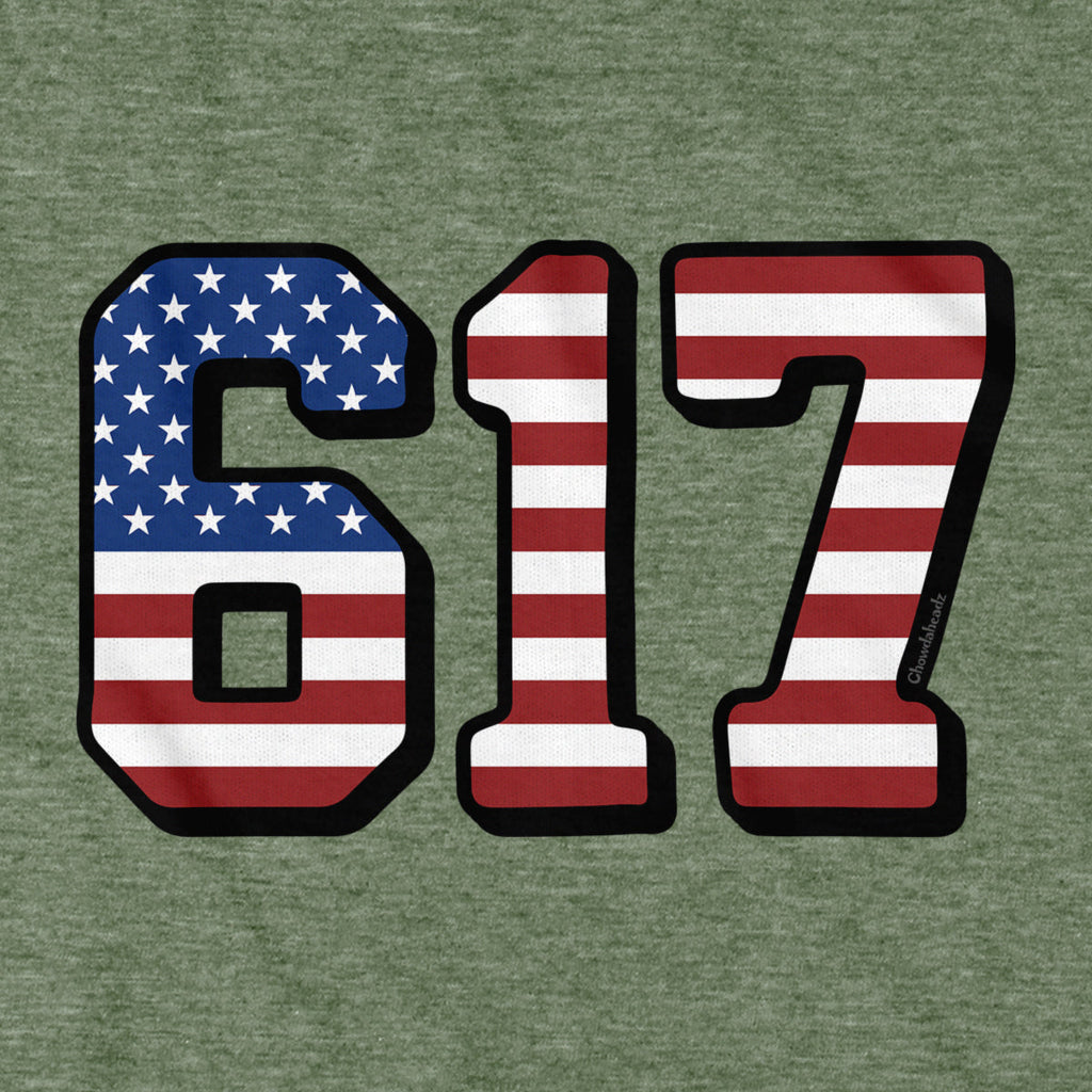 Boston 617 USA T-Shirt product image 5