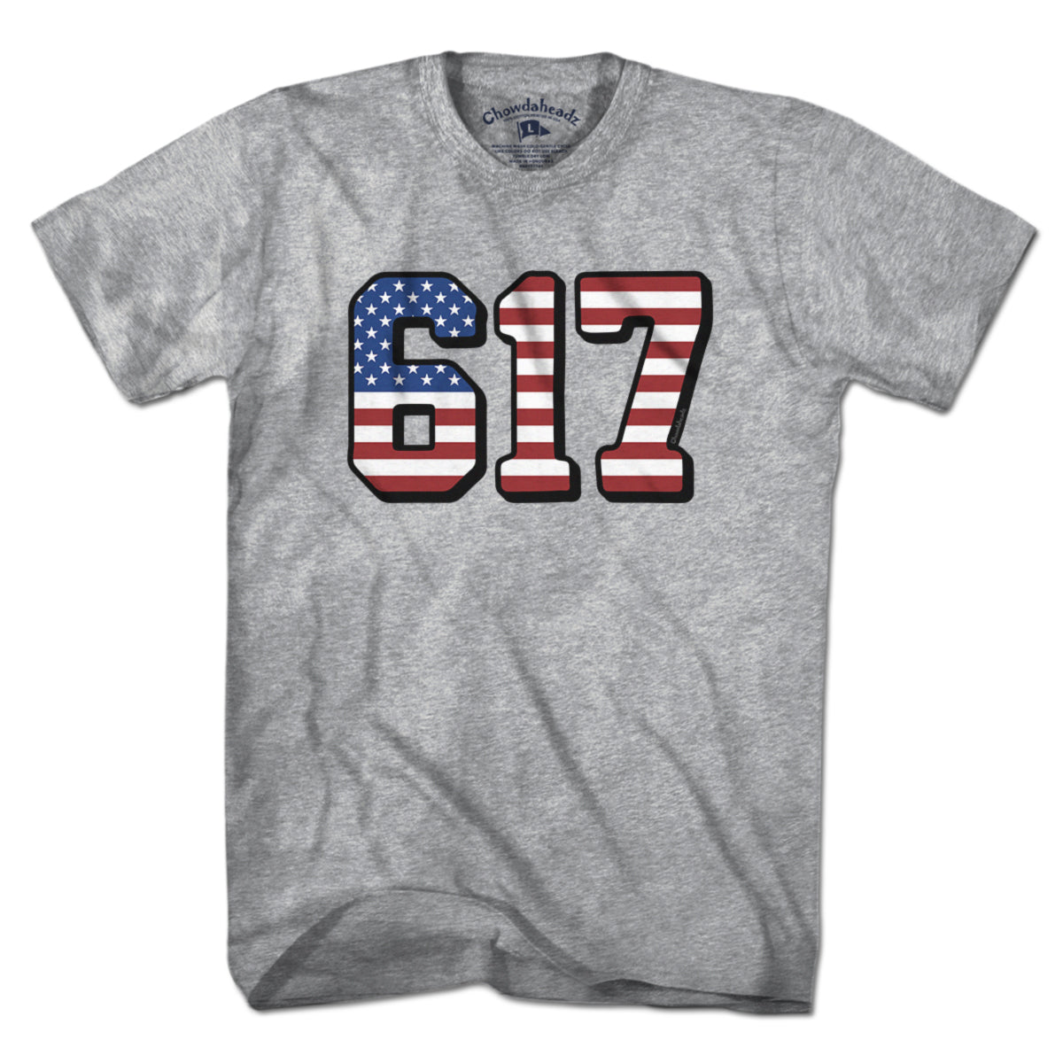 Boston 617 USA T-Shirt product image 1