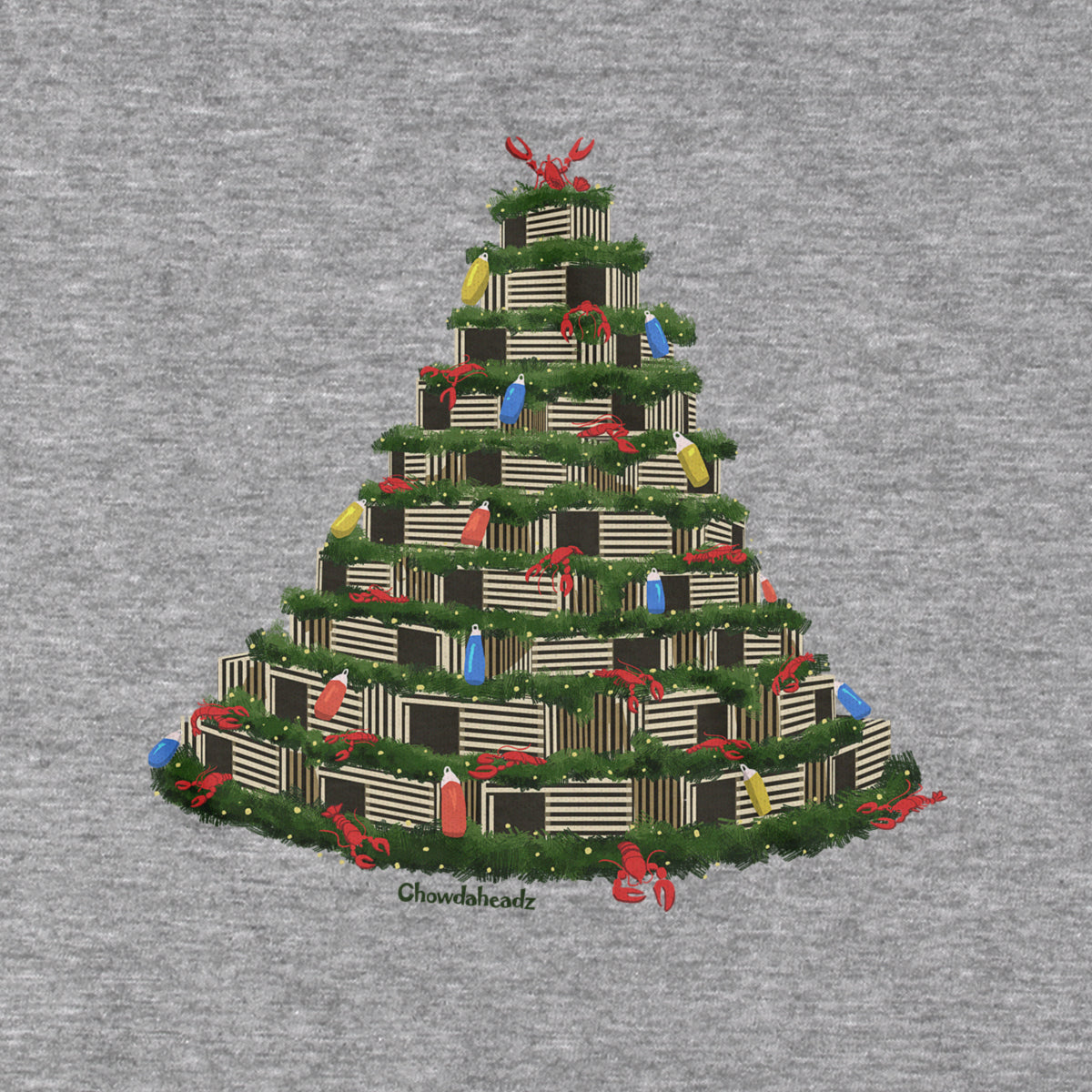 Lobster Trap Tree T-Shirt product image 2