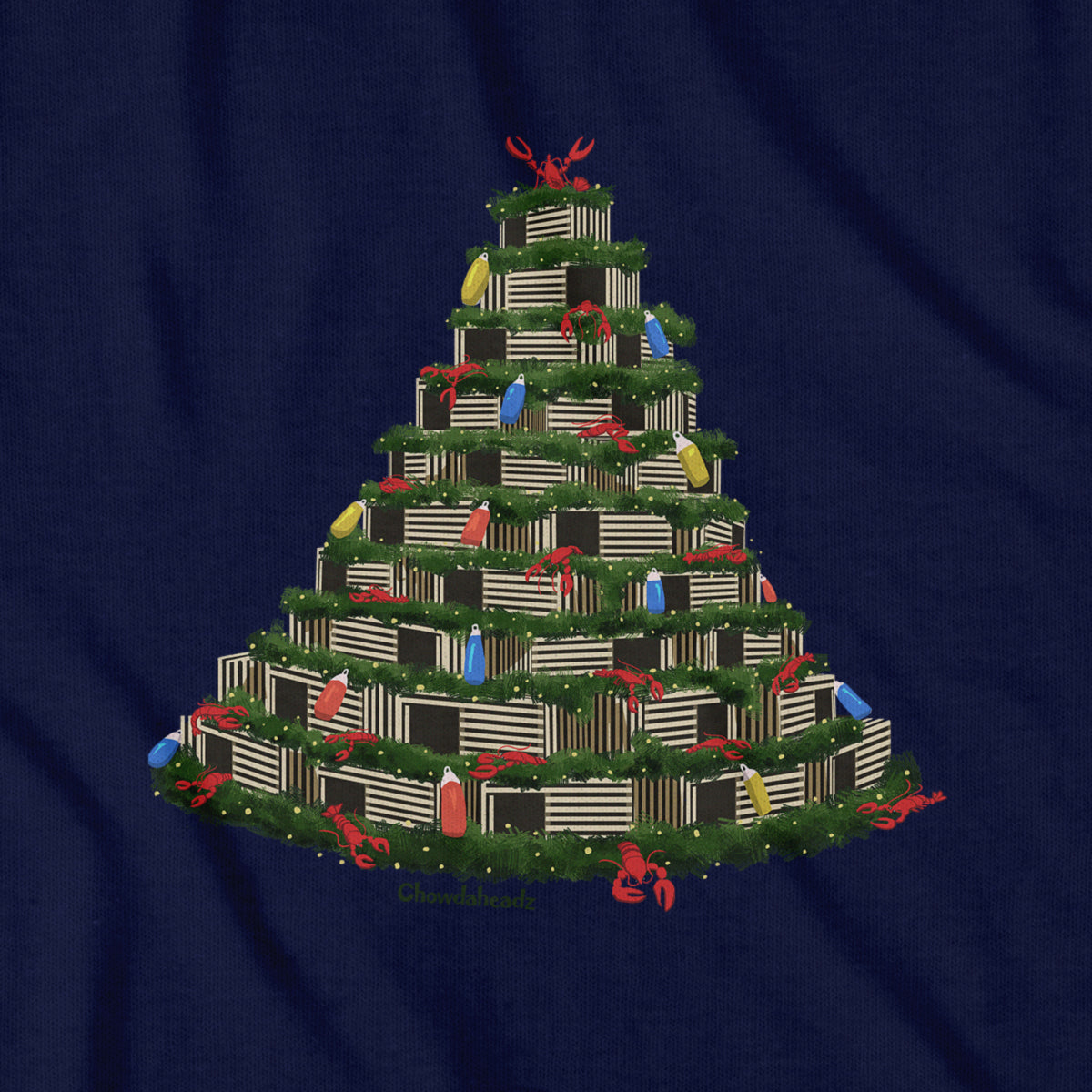 Lobster Trap Tree T-Shirt product image 6