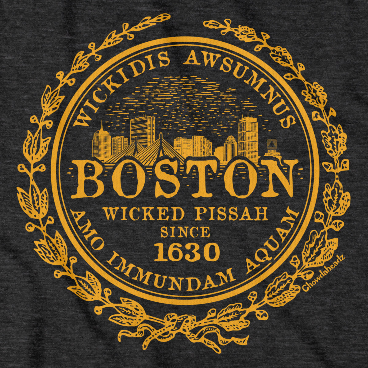 Boston City Seal T-Shirt product image 2