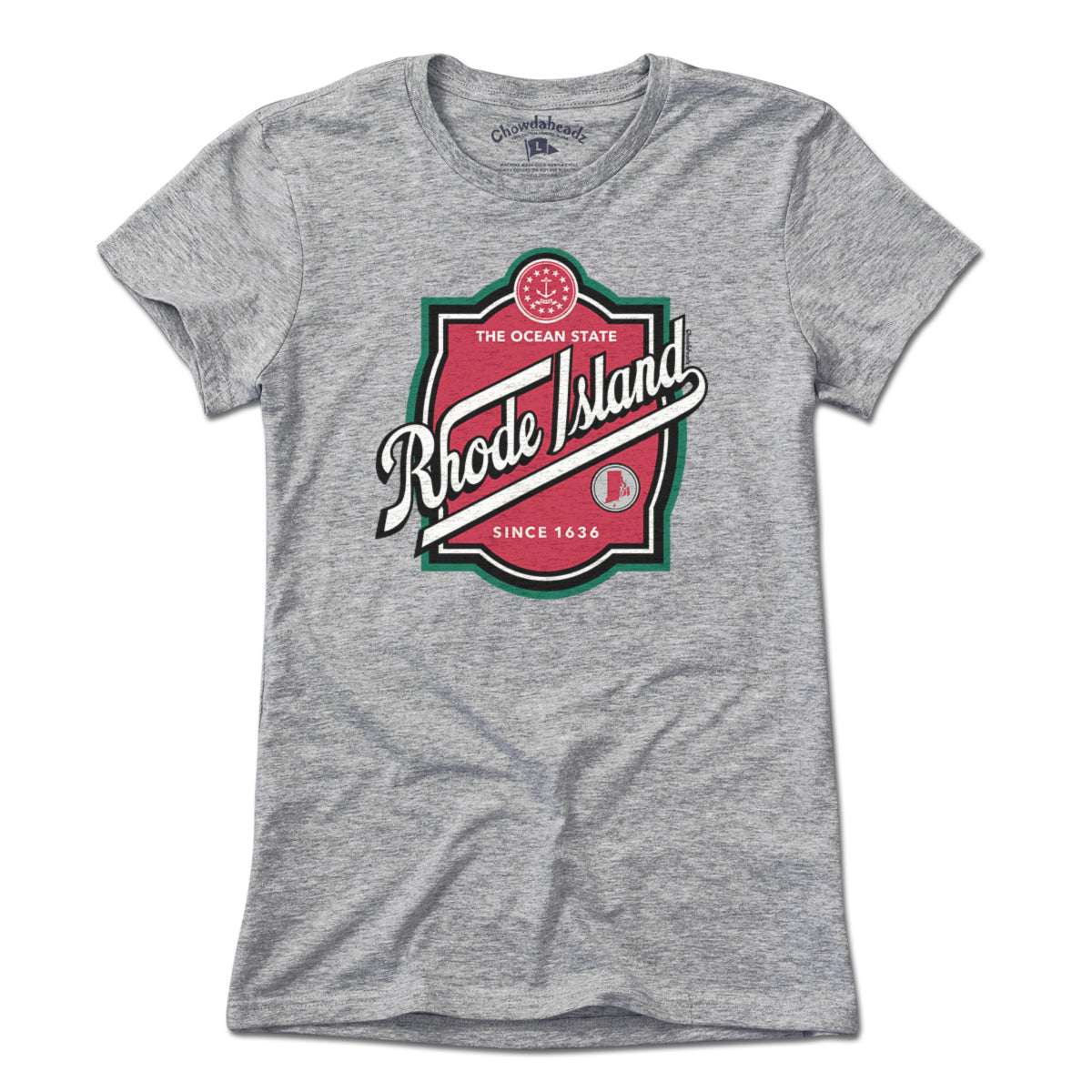 Rhode Island Label T-Shirt product image 4