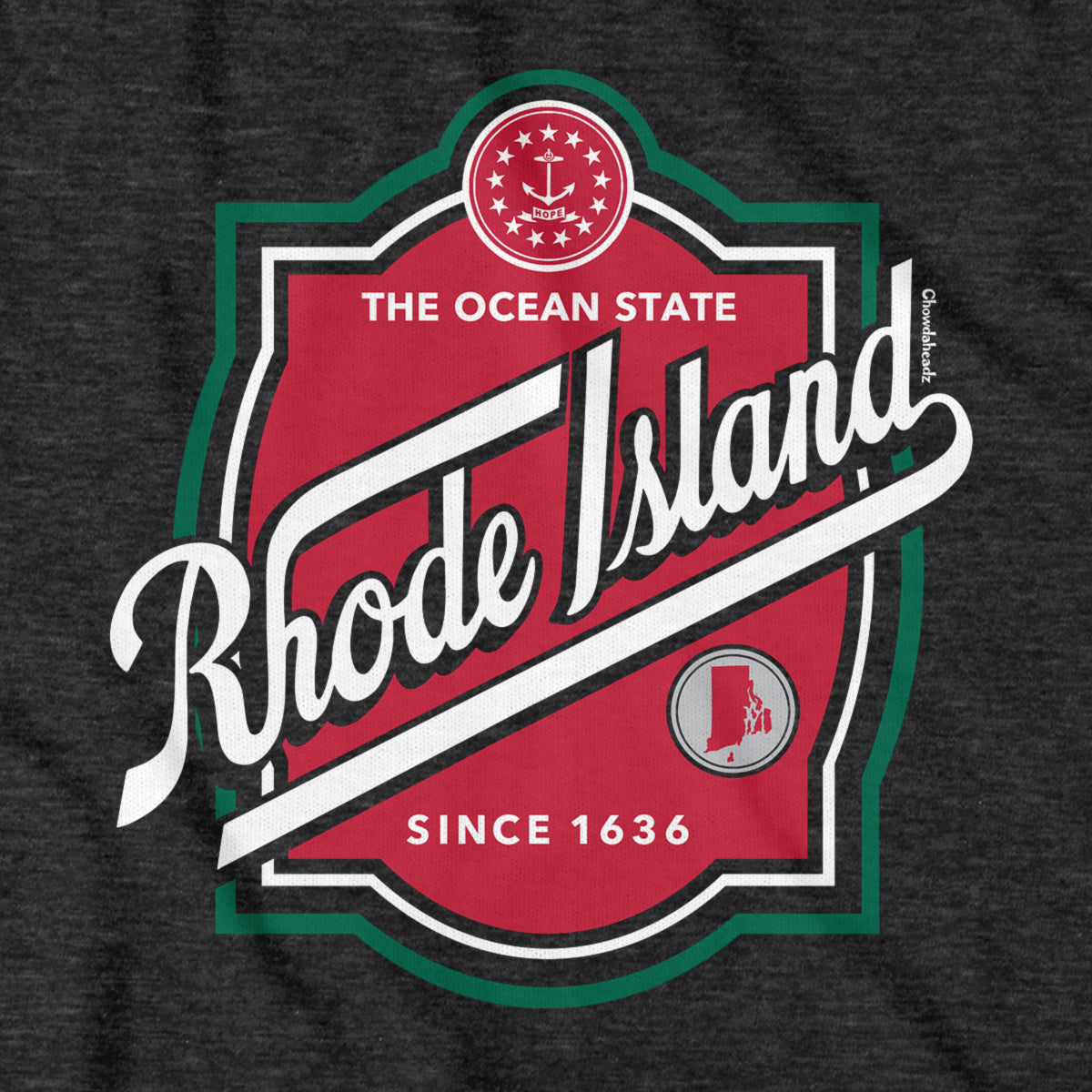 Rhode Island Label Hoodie product image 4