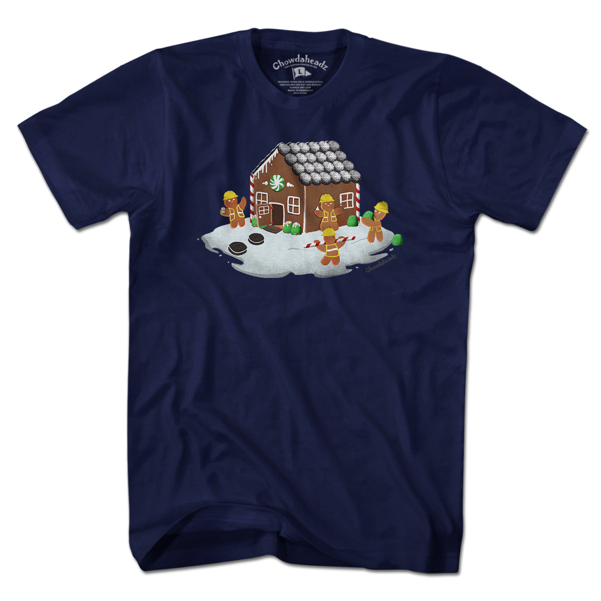 Gingerbread Construction T-Shirt product image 1