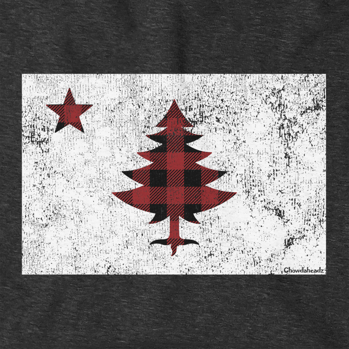 Buffalo Plaid Maine Flag Hoodie product image 6