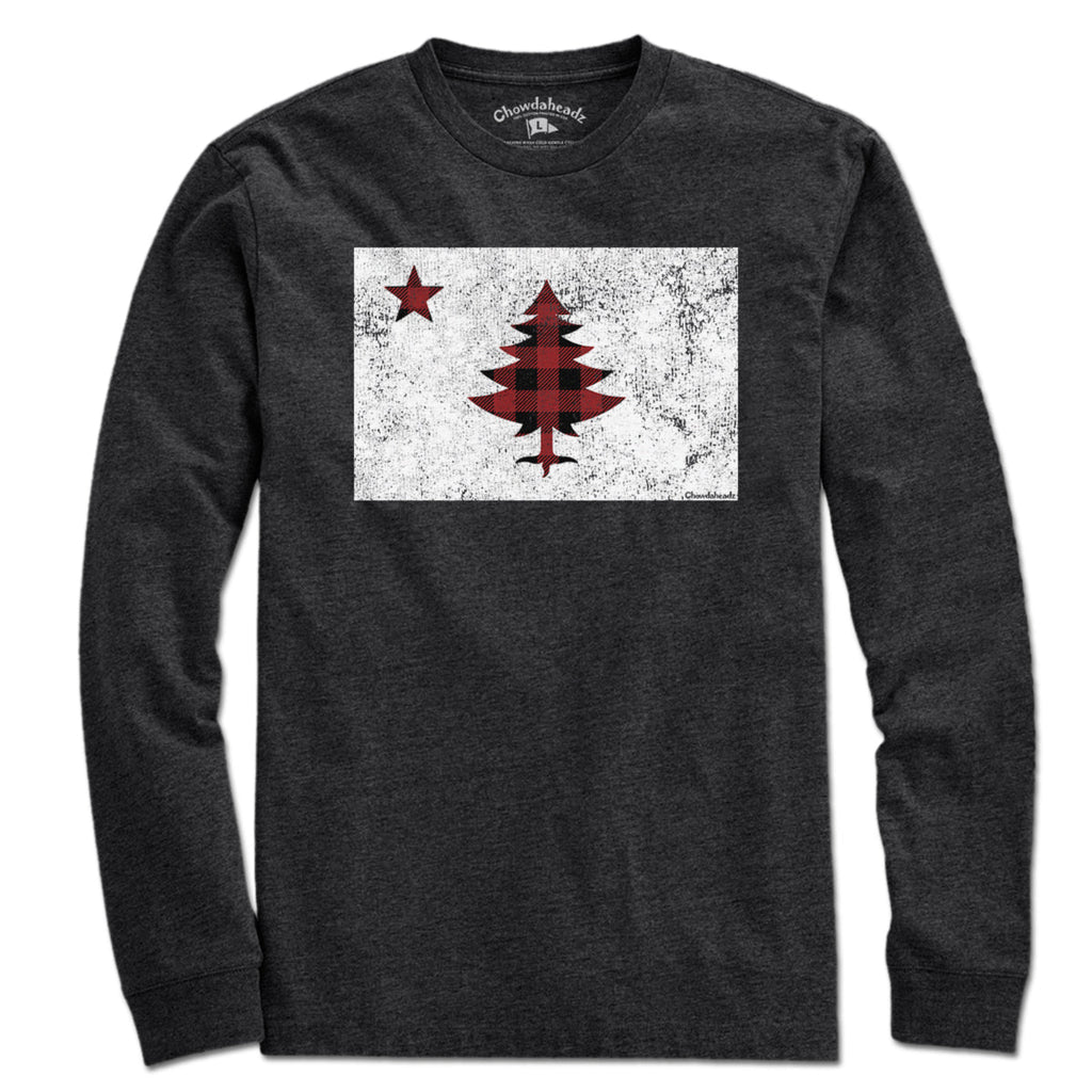 Buffalo Plaid Maine Flag T-Shirt product image 5