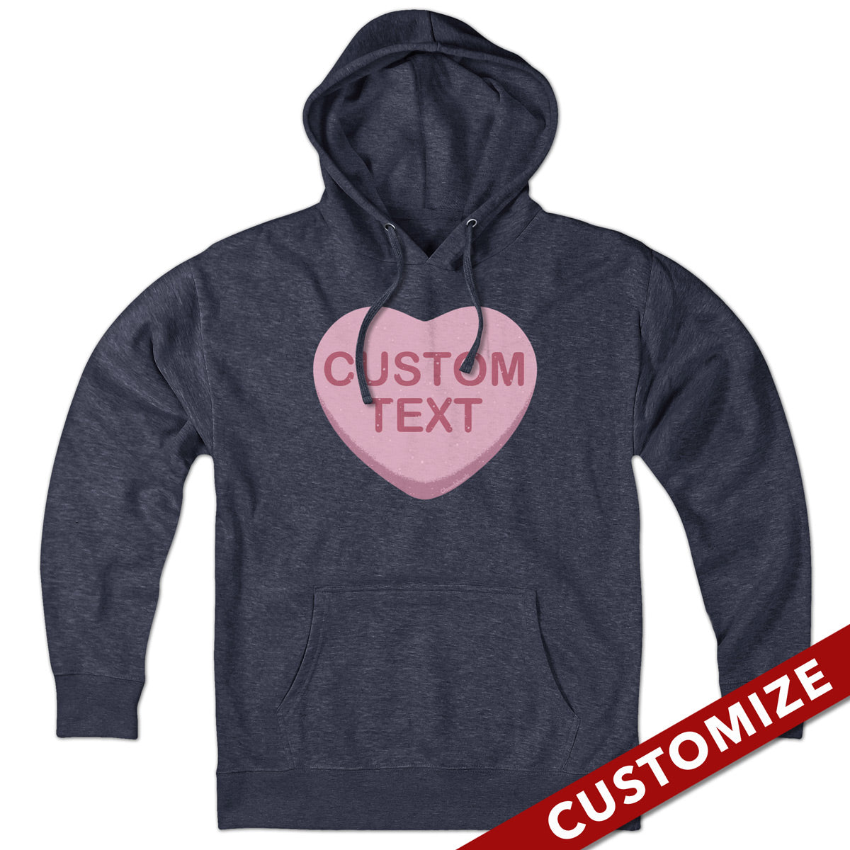 Custom Candy Heart Hoodie product image 1