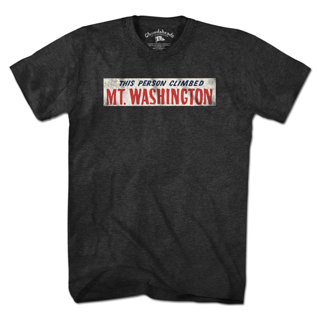 This Person Climbed Mt. Washington T-Shirt product image 1