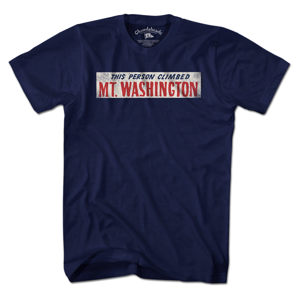 This Person Climbed Mt. Washington T-Shirt product image 5