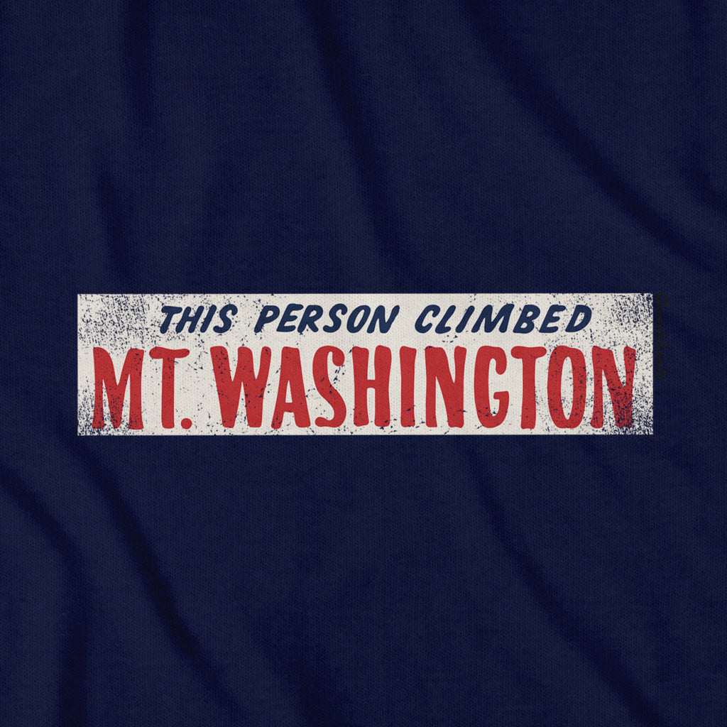 This Person Climbed Mt. Washington T-Shirt product image 6