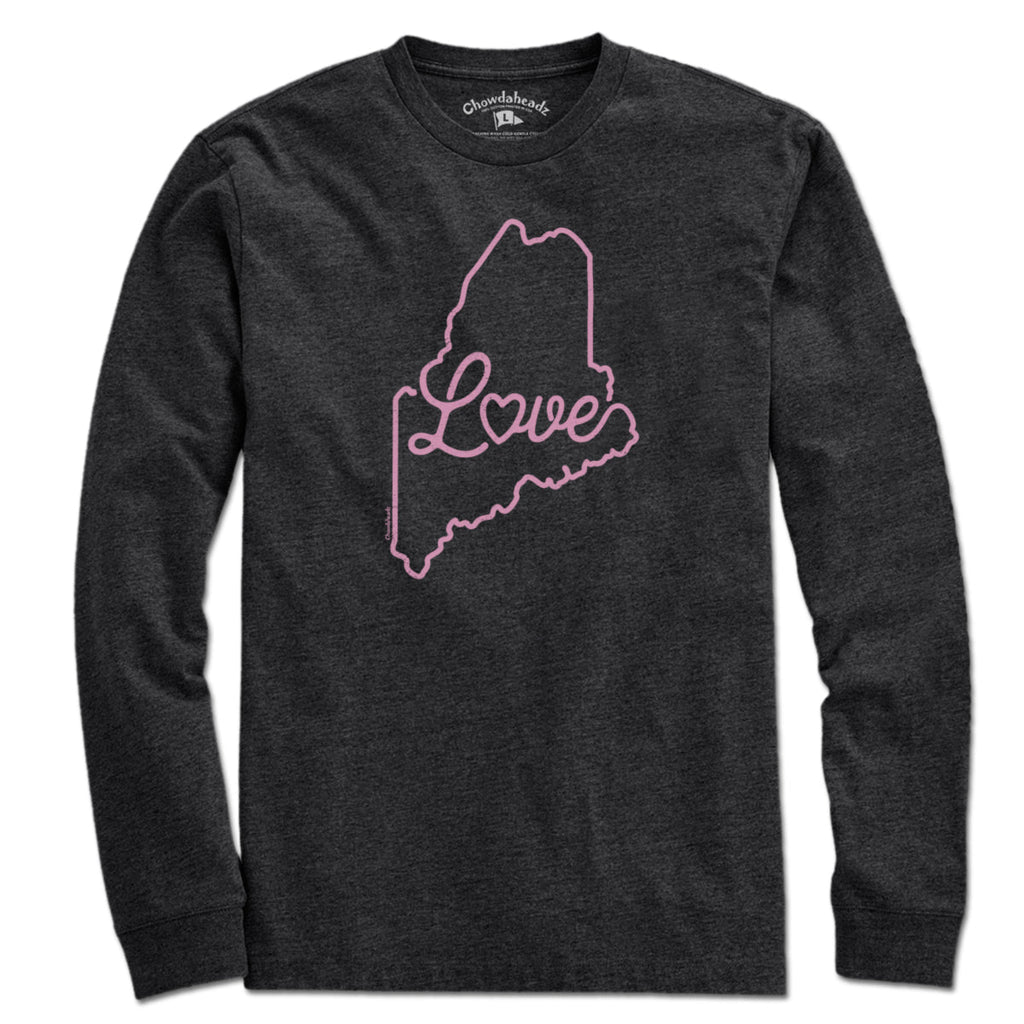 Love Maine Script T-Shirt product image 7
