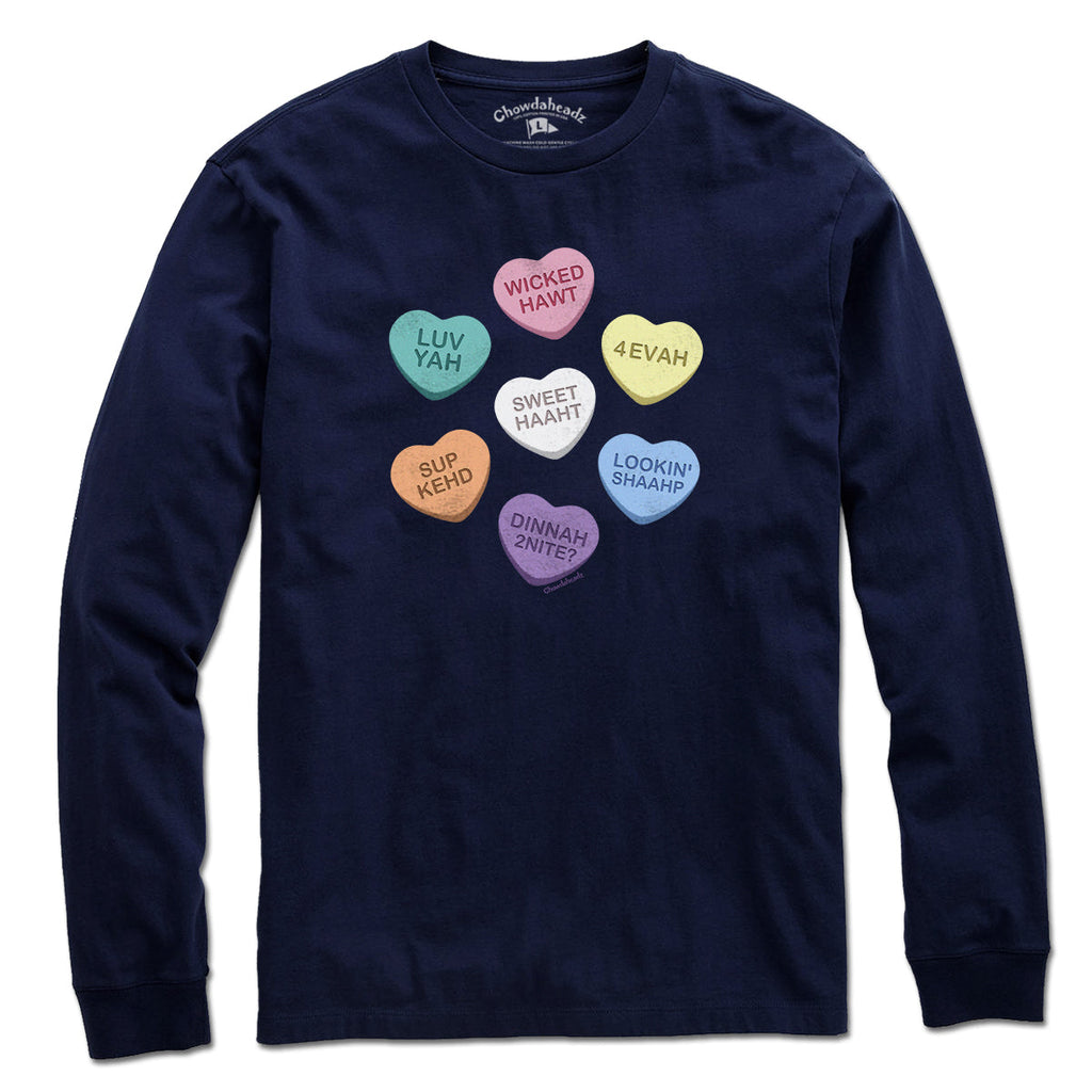 Boston Accent Candy Hearts T-Shirt product image 3