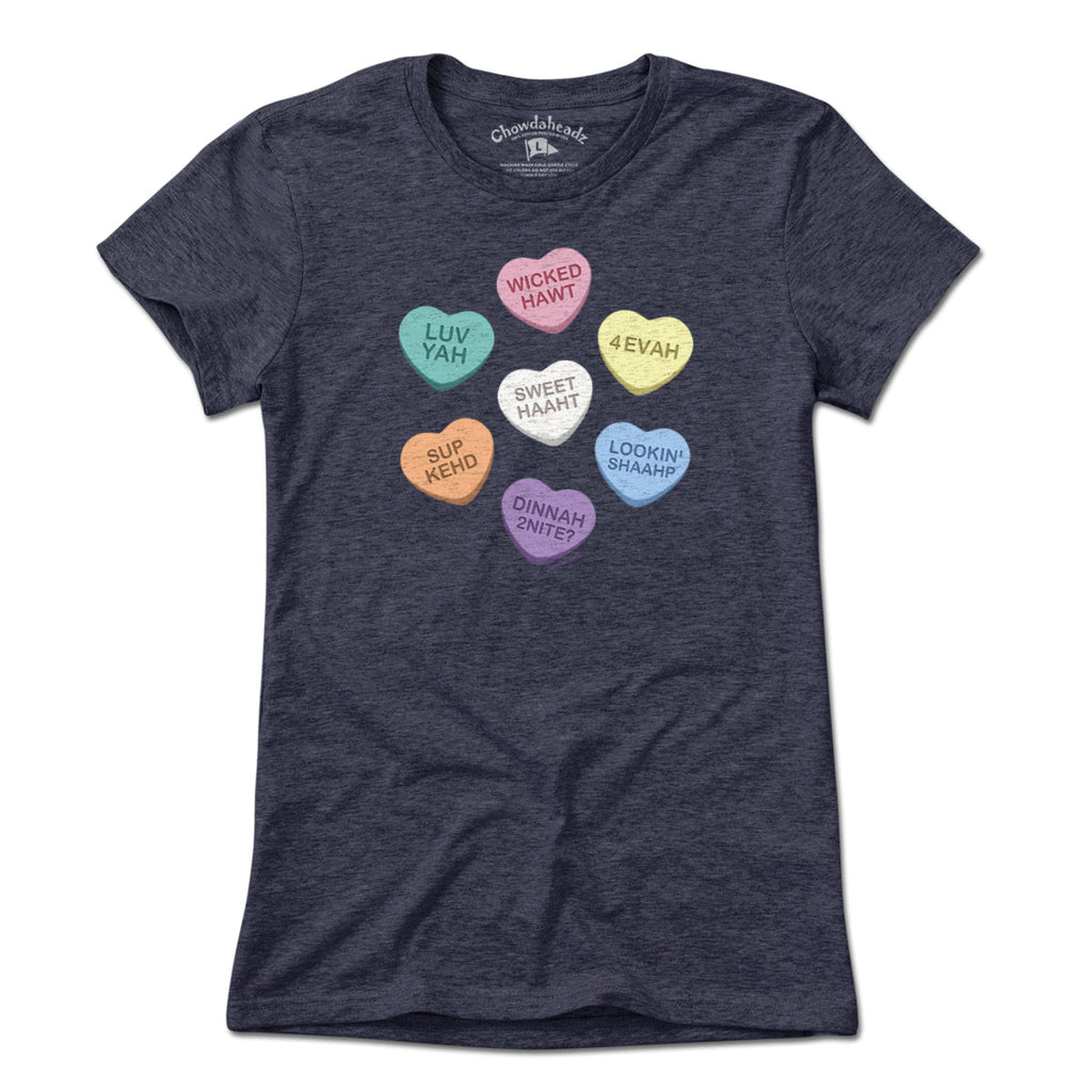 Boston Accent Candy Hearts T-Shirt product image 7