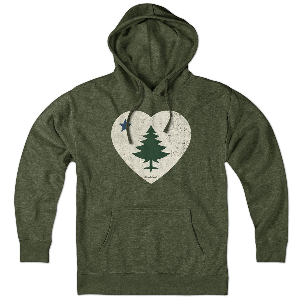 Vintage Maine Heart Hoodie product image 1