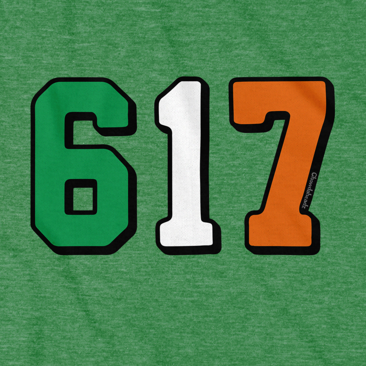 Boston 617 Irish Flag T-Shirt product image 6