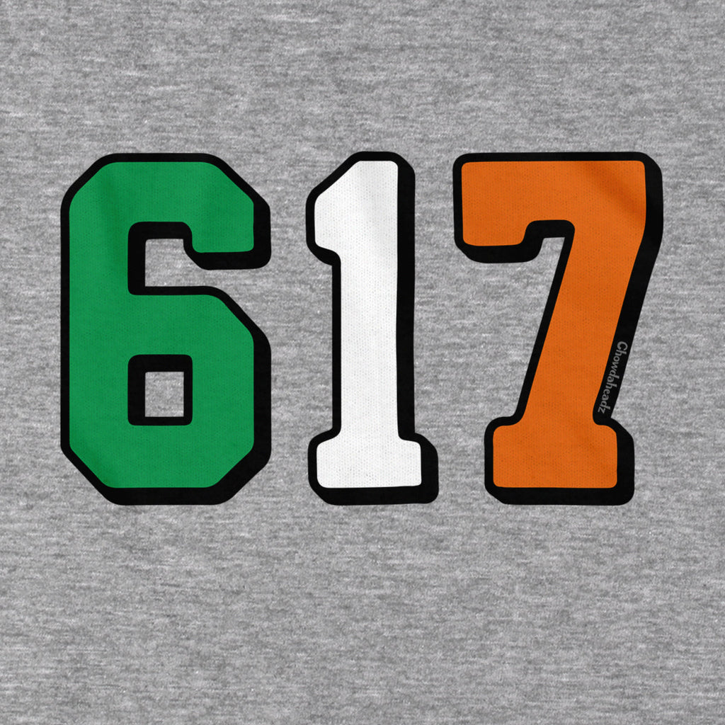 Boston 617 Irish Flag T-Shirt product image 2