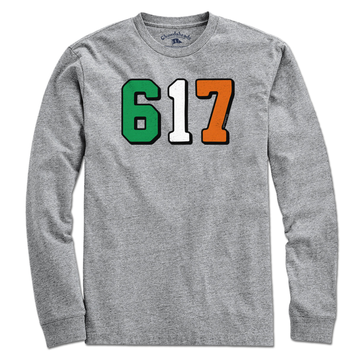 Boston 617 Irish Flag T-Shirt product image 3