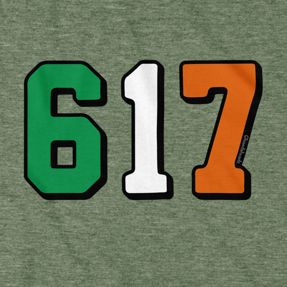 Boston 617 Irish Flag Hoodie product image 4