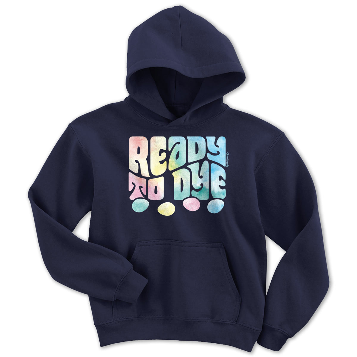 Ready To Dye Easter Youth Hoodie product image 1