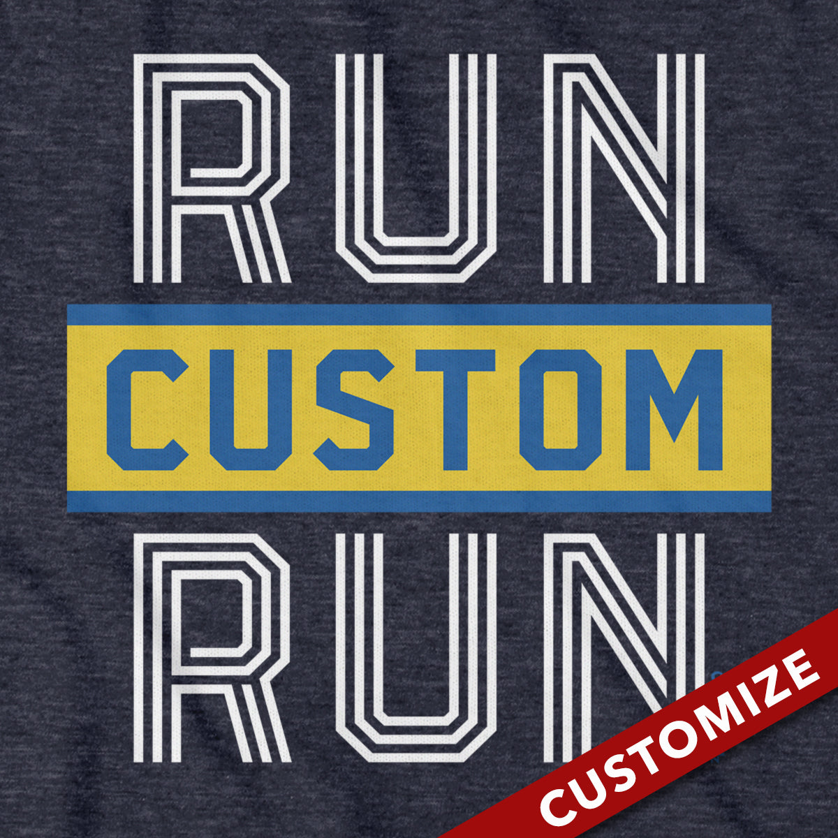 Run Custom Name Marathon Hoodie product image 2