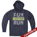 Run Custom Name Marathon Hoodie product image 1