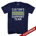 Custom Name's Marathon Support Team T-Shirt product image 1