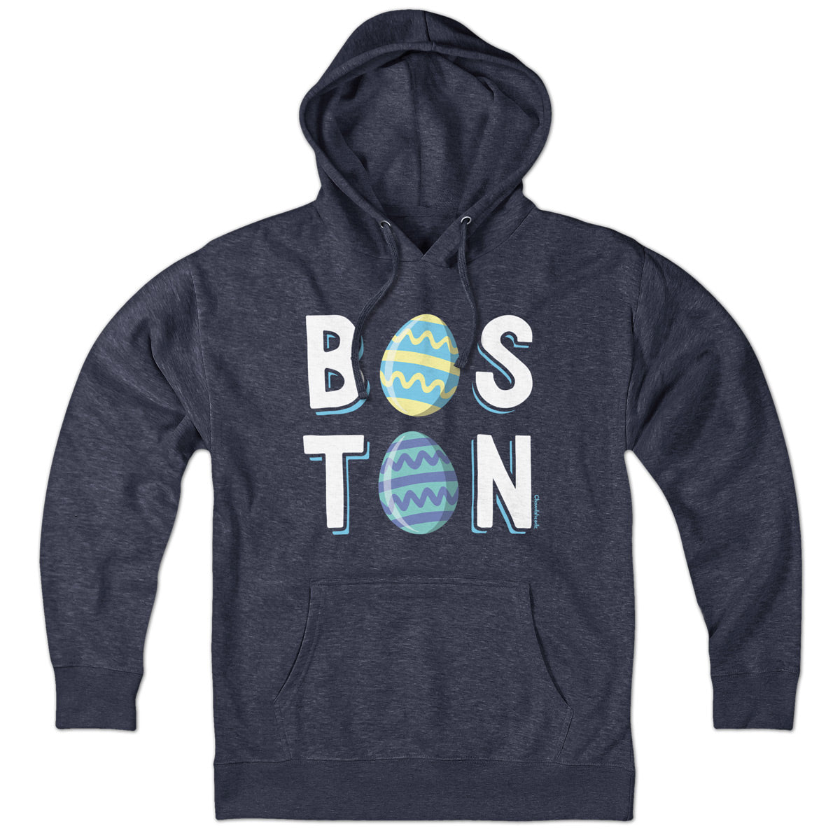 Boston Stacked Easter Eggs Hoodie product image 1