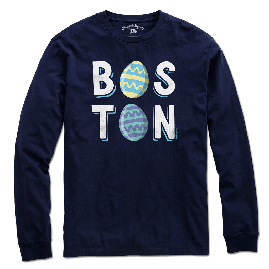 Boston Stacked Easter Eggs T-Shirt product image 3