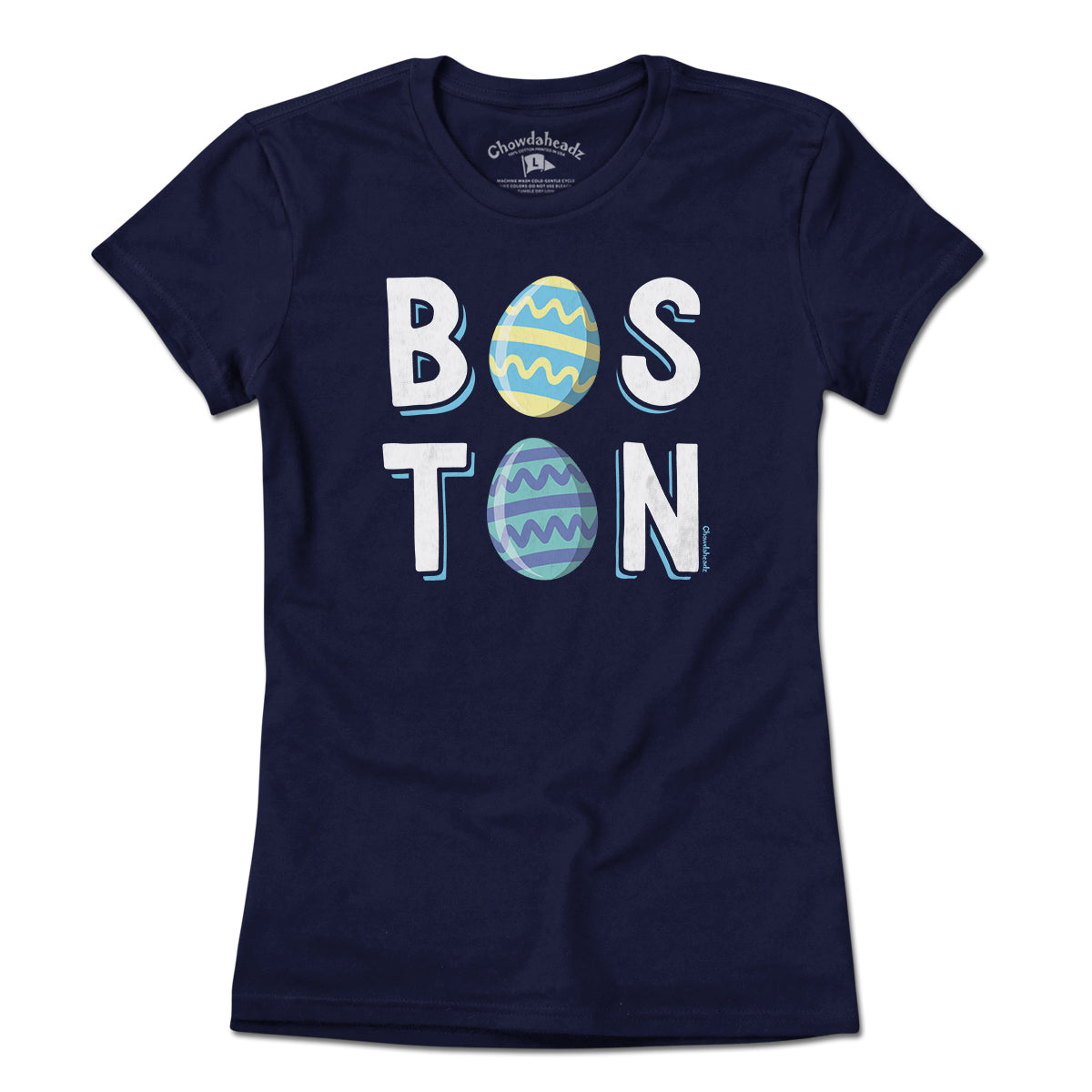 Boston Stacked Easter Eggs T-Shirt product image 4