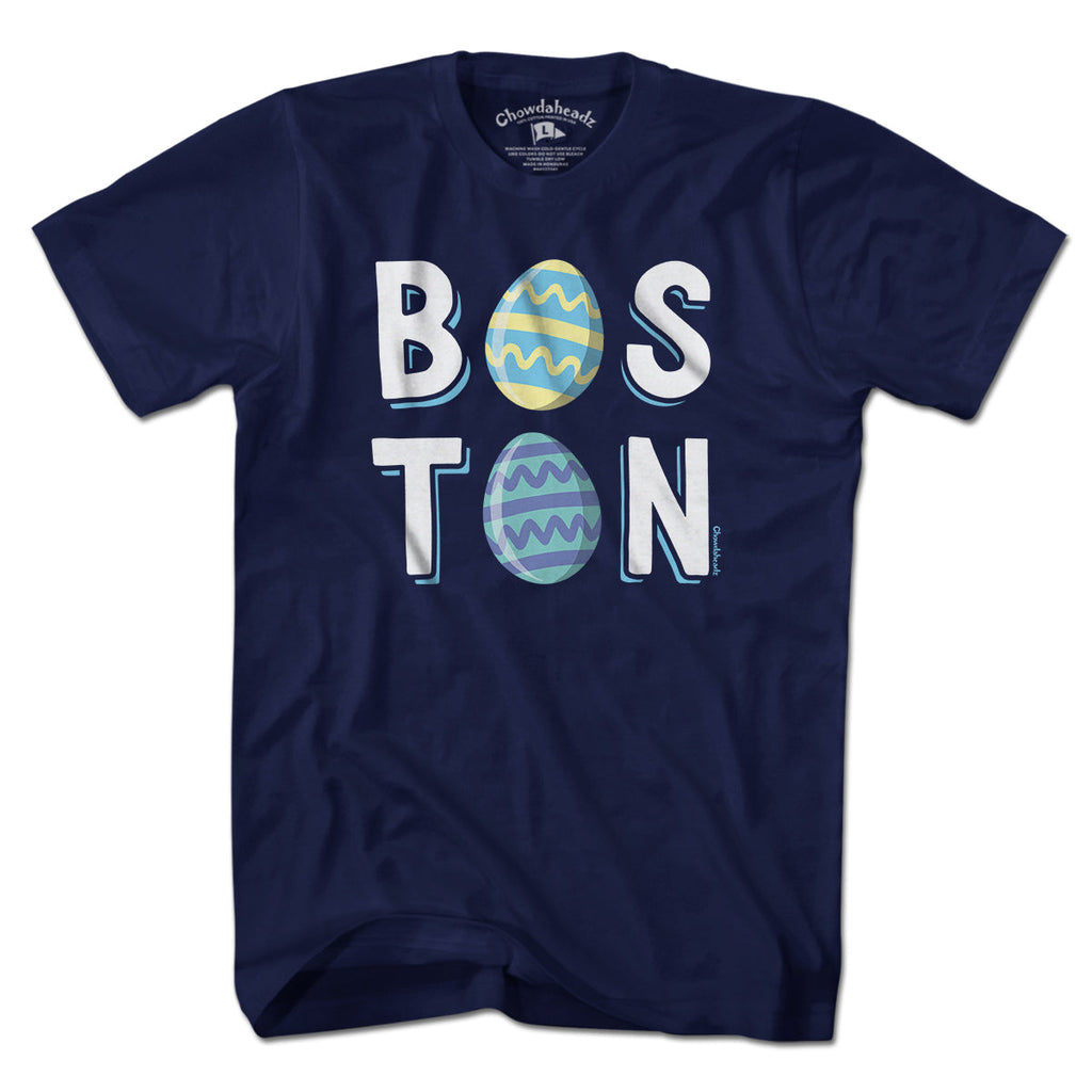 Boston Stacked Easter Eggs T-Shirt product image 1