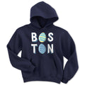 Boston Stacked Easter Eggs Youth Hoodie product image 1